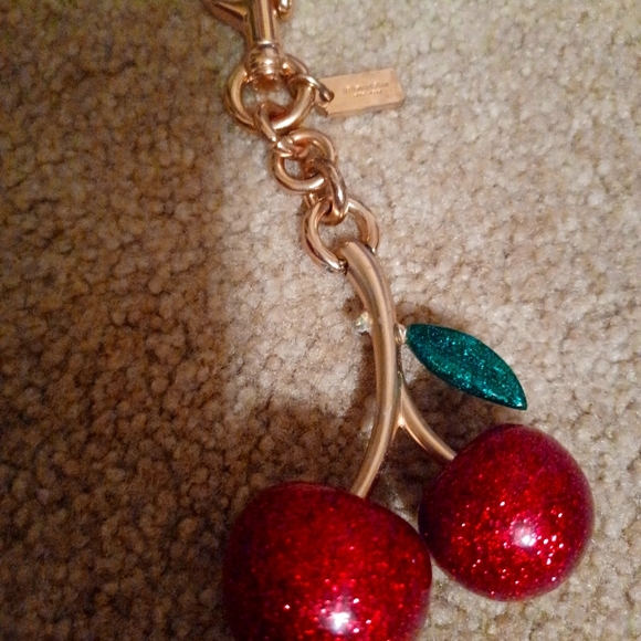 Coach Accessories Coach Cherry Keychain Poshmark